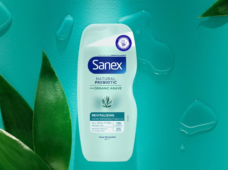 Sanex Natural Prebiotic Issu de l'Agave Bio Revitalisant packshot